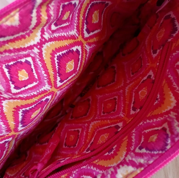 VERA BRADLEY quilted floral print cross body/shoulder bag - Picture 7 of 7